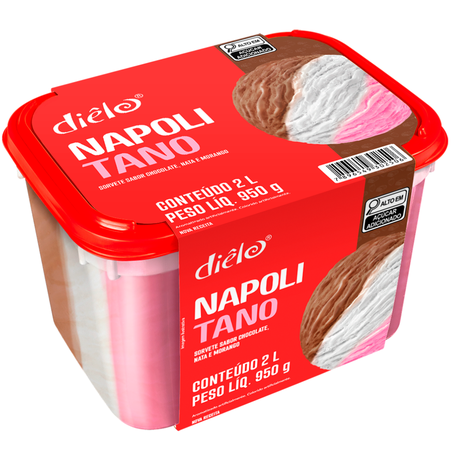 Sorvete dielo napolitano pote 2l