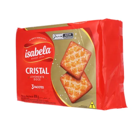 BISCOITO ISABELA CRISTAL 414G 360-4