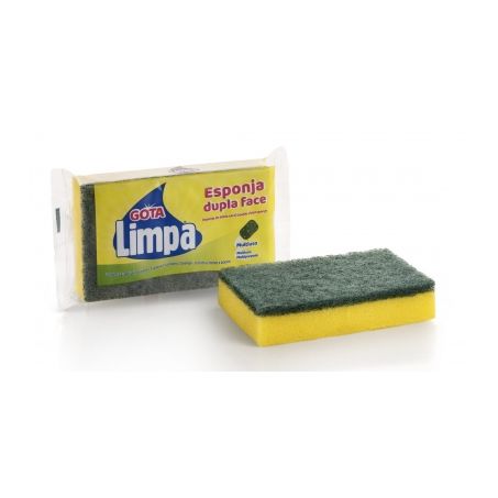 Esponja Gota Limpa Dupla Face Multiuso