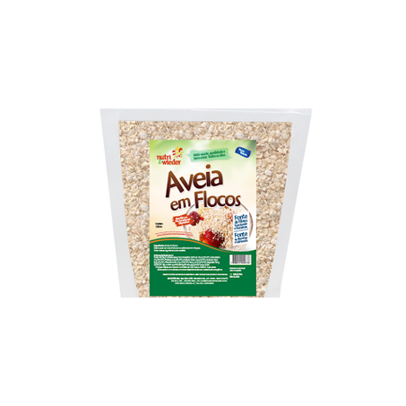 Aveia em flocos nutri vida 1kg