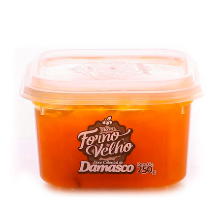 Doce de Frutas Forno Velho Sabor Damasco 250G