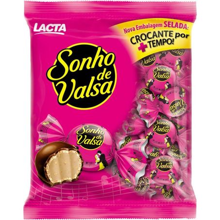 Chocolate bombom lacta sonho de valsa pacote