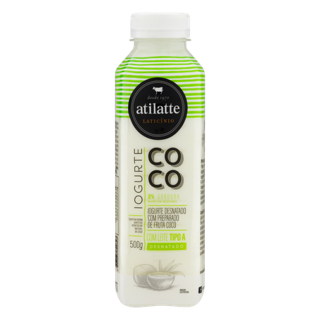 IOGURTE ATILATTE DESNATADO COCO 500G
