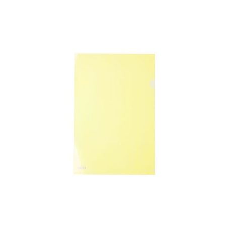 PASTA PLÁSTICA EM L DELLO OFÍCIO AMARELO C/10UN