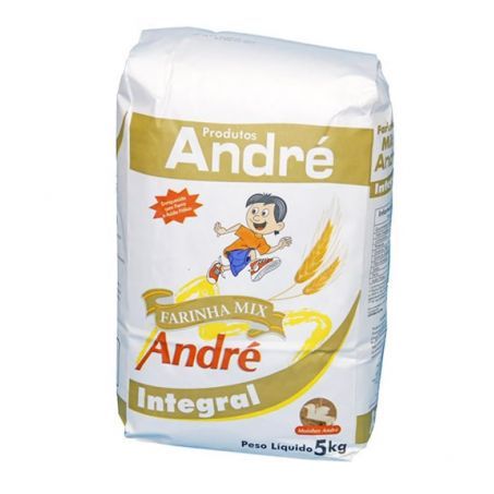 FARINHA DE TRIGO ANDRE MIX INTEGRAL 5KG