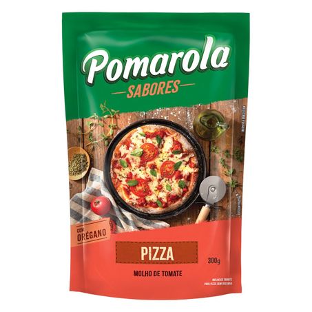 Molho de tomate pizza pomarola sabores