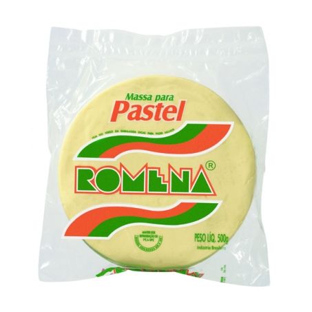 Massa Fresca Romena Para Pastel Média Embalagem 500G