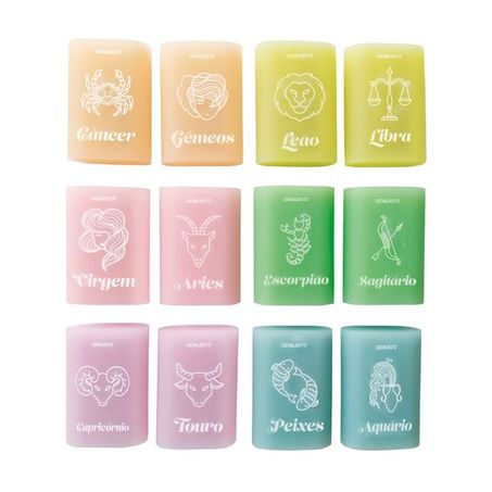 BORRACHA LEO&LEO SIGNOS PASTEL TREND              
