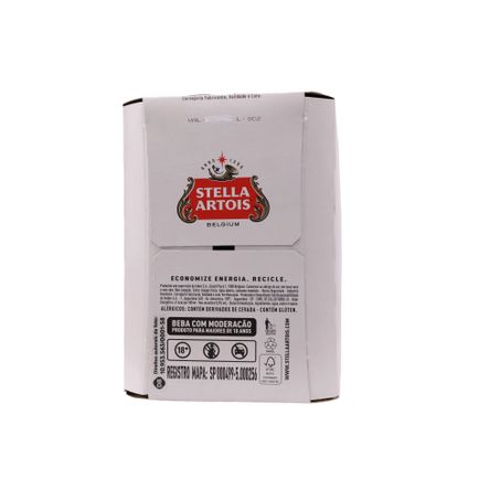 Cerveja stella artois 350ml c/8 und 360-16