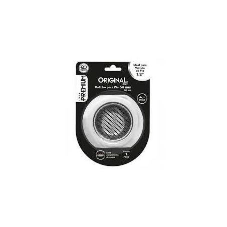 Ralo inox p/pia peq prem 5,4cm orig