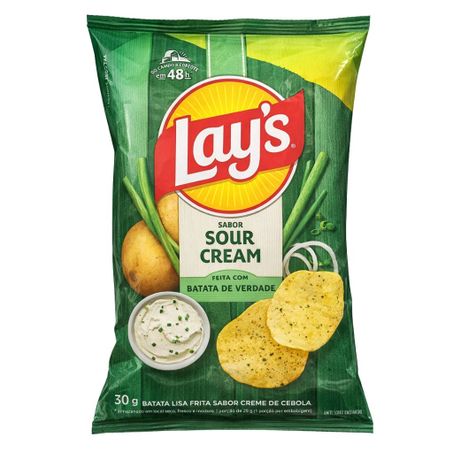 BATATA SOUR CREAM LAYS 30G