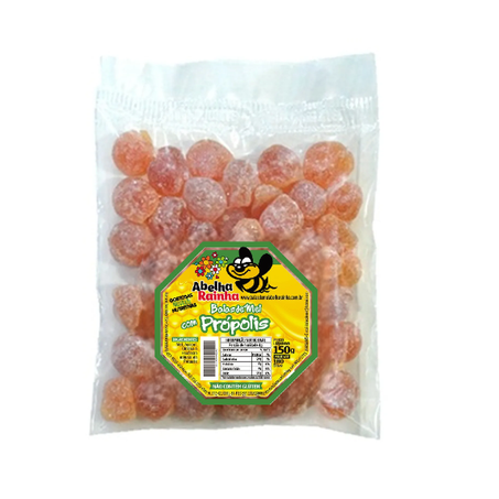 BALA ABELHA RAINHA MEL COM PRÓPOLIS 150G