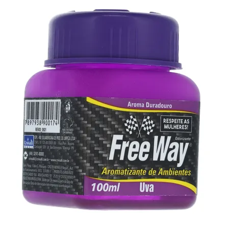 Aromatizante free way uva 100ml 360-15