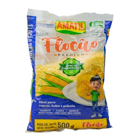 FLOCÃO DE MILHO 500G AMAFIL