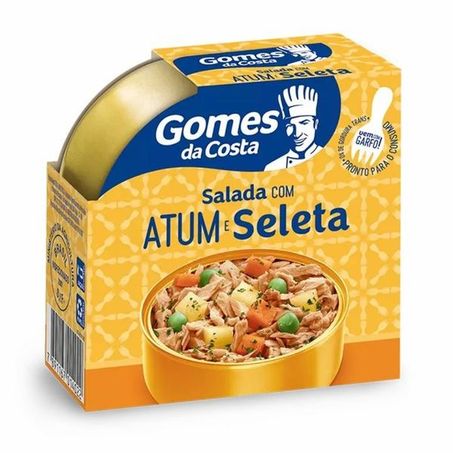 Salada de atum gomes da costa ervilha e cenoura 150g