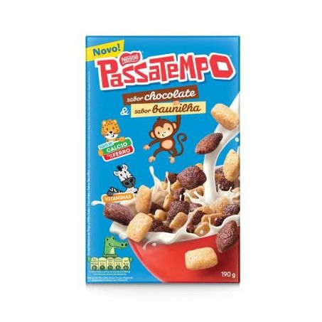 Cereal nestlé passatempo 190gr