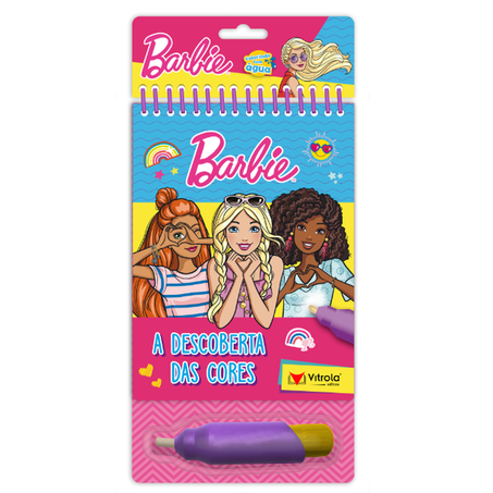 LIVRO VITROLA AQUABOOK BARBIE