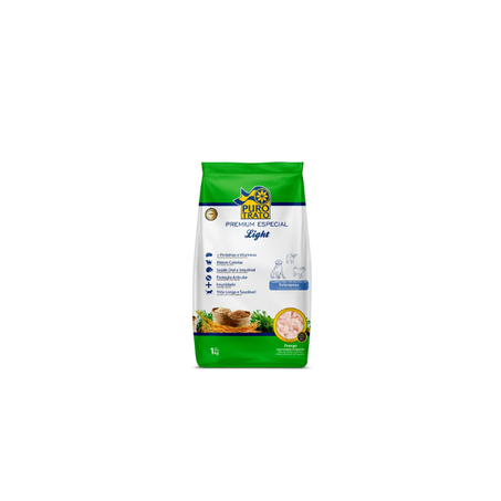 RAÇÃO PARA CÃO PURO TRATO PREMIUM LIGHT 1KG