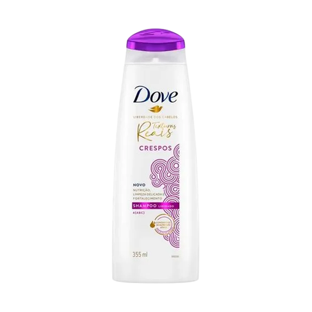 Shampoo Dove Texturas Reais Crespos Squeeze 355ml