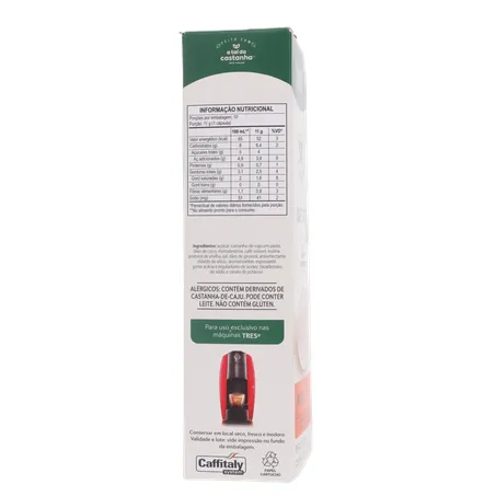Café com Leite em Cápsula 3corações Latte Vegano Caixa com 10un - 110gr 360-28
