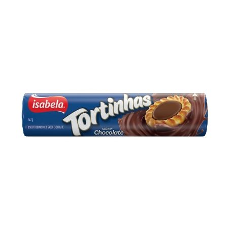 Biscoito isabela tortinhas chocolate tradicional 140g