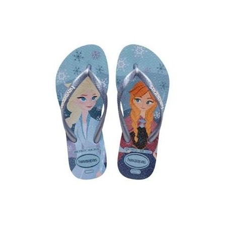 CHINELO HAVAIANAS KIDS SLIM PRINCESS BRISA LILAS 29/30