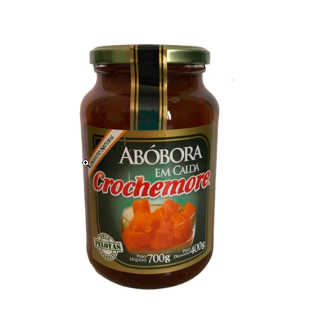 ABÓBORA EM CALDA CROCHEMORE VIDRO 400G
