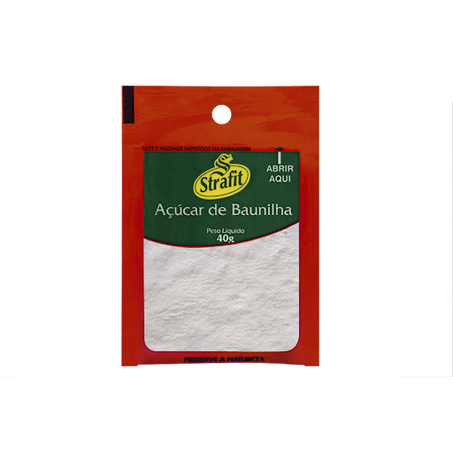 Açucar Baunilha Strafit 40g Sache
