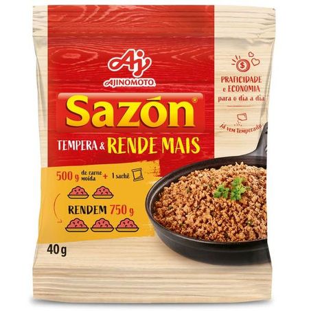 Sazón Tempera & Rende Mais 40g