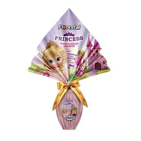 Ovos De Pascoa Florestal Ao Leite Princess 130g