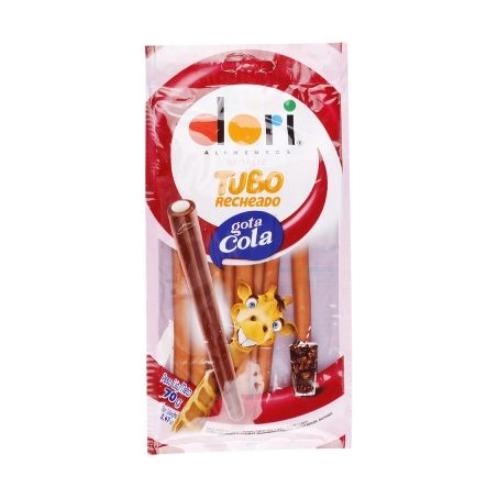 Bala Dori Regaliz Tubo Gota Cola Embalagem 70G