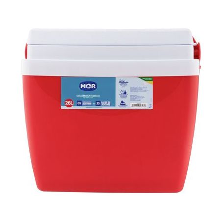 CAIXA TERMICA VERMELHA MOR 26L