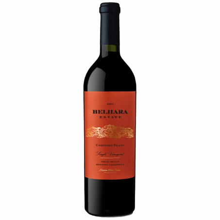 Vinho tinto seco cabernet franc belhara vineyars 750ml