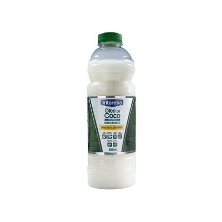 Óleo de Coco Vitorena Extra Virgem Pet 900ML