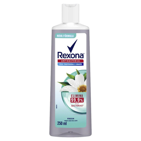 Sabonete Líquido Rexona 250ml - Antibacterial - Fresh