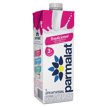 Leite Parmalat UHT 1 Litro - Integral