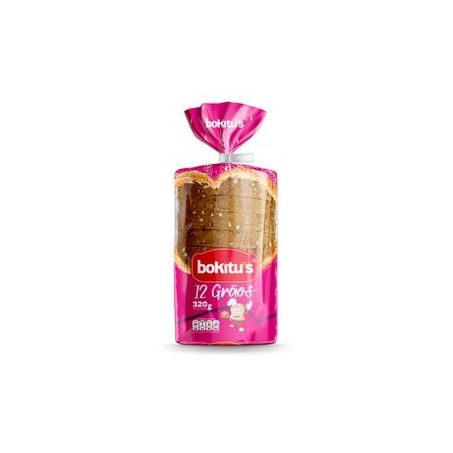 Pão bokitus 12 grãos 320g