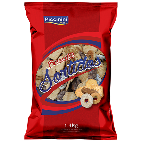 Biscoito picinini sortido 1.2kg