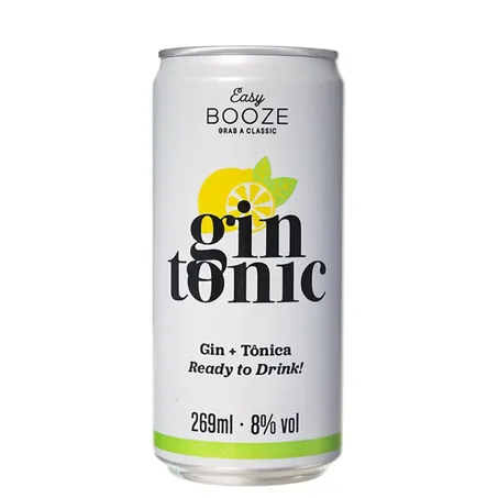 Gin tonica easy booze 269 ml*lata
