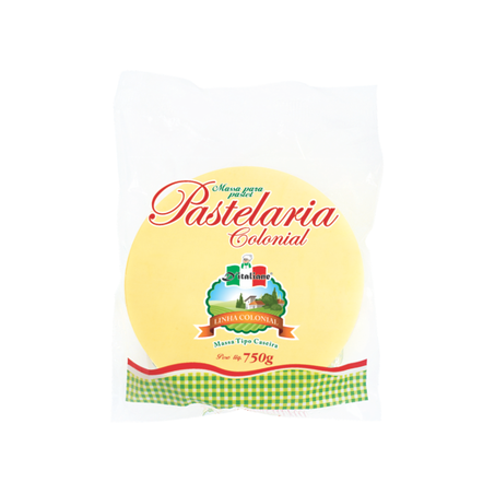 MASSA PASTEL DITALIANE 750G COLONIAL PASTELARIA