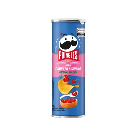 Salgadinho de Batata Pringles Pimenta Biquinho Pote 100gr