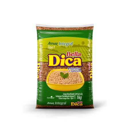 ARROZ BELLA DICA INTEGRAL T1 PCT 1 KG             