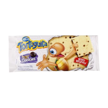 Cookies tortuguita de chocolate branco 80g