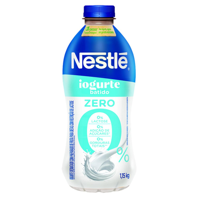 ミルク Iogurte Nestlé Zero Lactose 1,150g - Batido - Morango | Condor