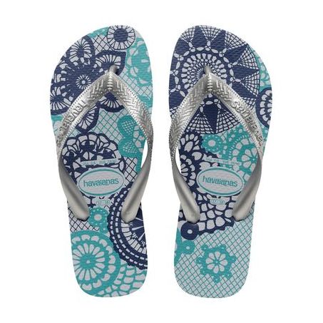 HAVAIANAS TOP SPRING CINZA GELO TAMANHO: 37/38