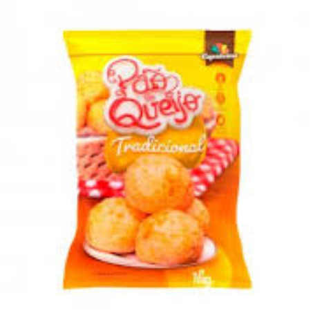 Pao de queijo capricciosa 1kg cong trad (bola 25g)