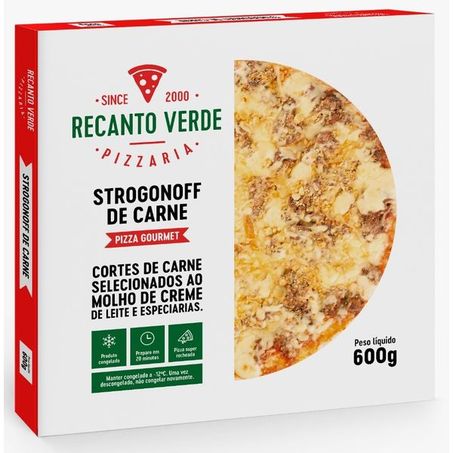 Pizza recanto verde 600g strogonoff de c