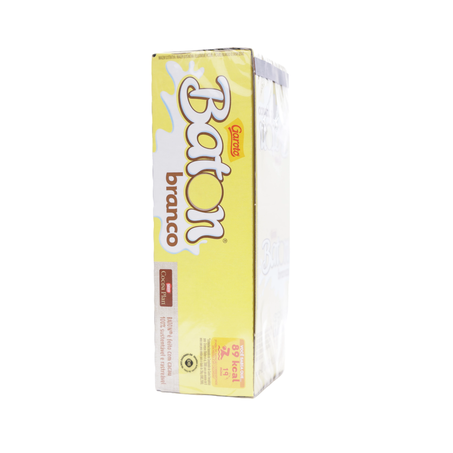 Chocolate Baton Garoto Branco Caixa com 30un - 480gr 360-48