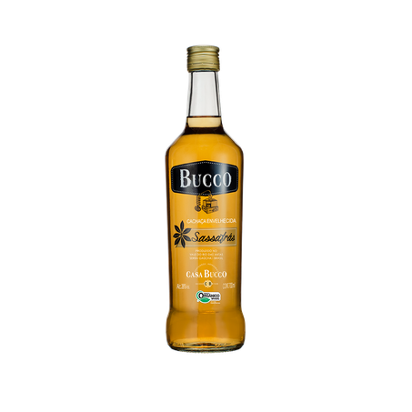 Cachaça sassafrás bucco 700ml