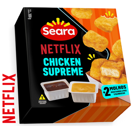 EMPANADO CHICKEN NETFLIX SEARA 2 MOLHOS 269G